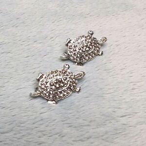 Vintage 80's Gerry's Silvertone Turtle Scatter Pins/Brooches